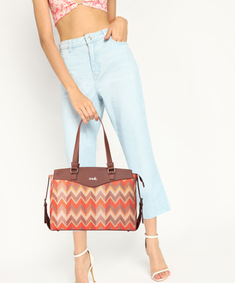 ZOUK Women Orange Shoulder Bag