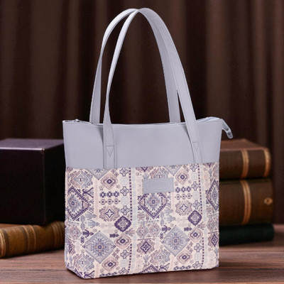 Parisal Women Grey, Multicolor Handbag