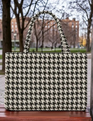 KHAN Women White Hand-held Bag