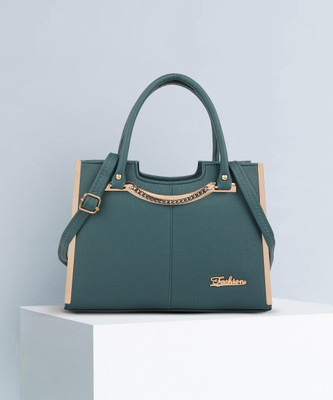 ROLEXO Women Green Handbag