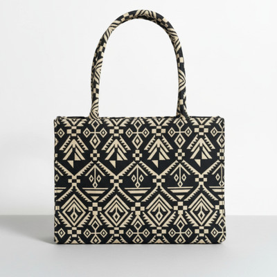 FLY BOYZ Women Black, Gold Tote