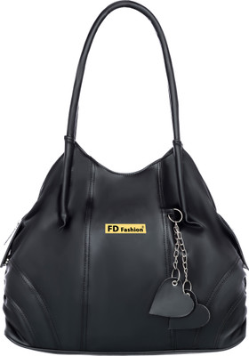 FD FASHION Women Black Handbag