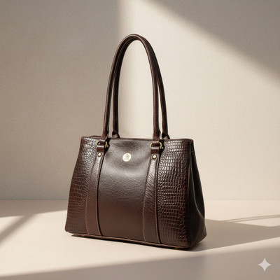 BUFFHORN Women Brown Messenger Bag