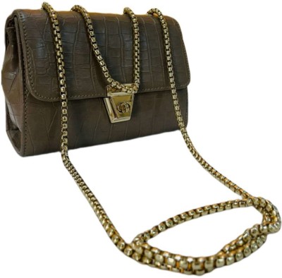 Night Flower Brown Shoulder Bag Trending Shoulder bag| Hand Bag