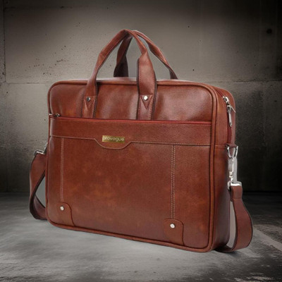 PROVOGUE Men & Women Tan Messenger Bag