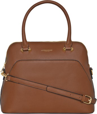 ACCESSORIZE LONDON Women Tan Hand-held Bag