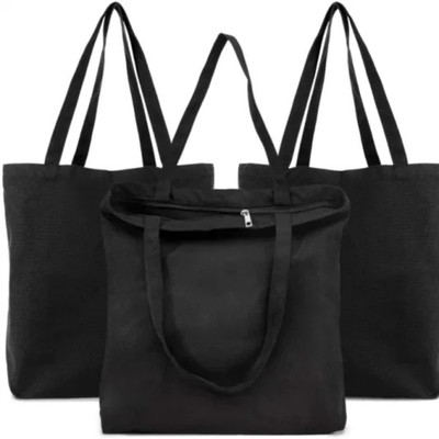 prageet Women Black Tote(Pack of: 3)