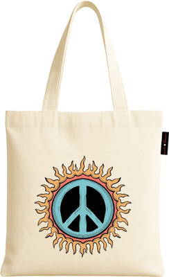 Peach Blossom Women White Tote