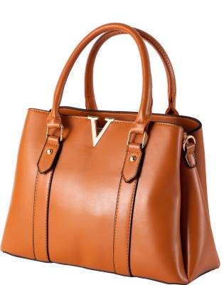 COROID Women Brown Satchel