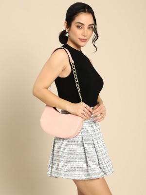 Dressberry Women Pink Shoulder Bag