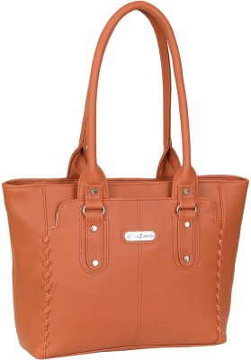 Lazzaroo Women Tan Shoulder Bag