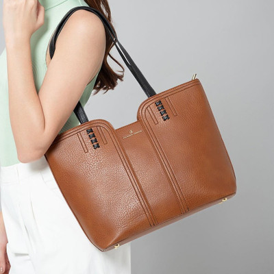 CUCKOOS LONDON Women Brown Tote