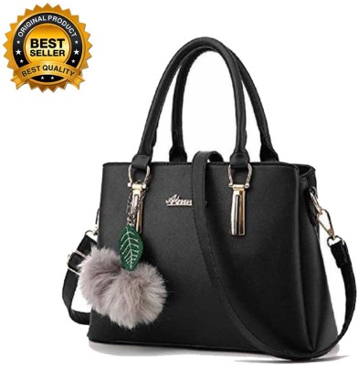 Khan Enterprises Women Black Hobo