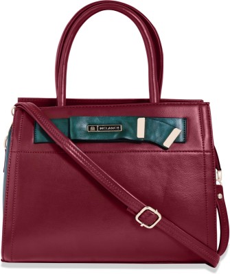 James Carter Women Maroon Hand-held Bag