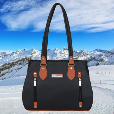 Lazzaroo Women Black Shoulder Bag