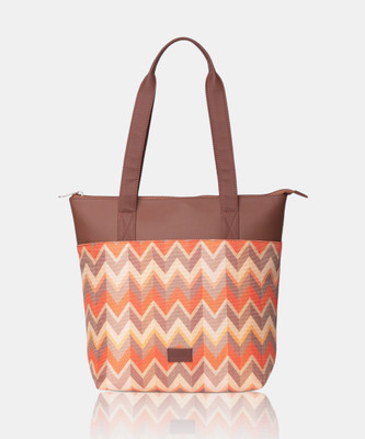 ZOUK Women Orange Tote