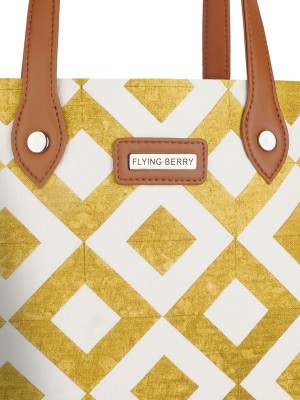 FLYING BERRY Women Gold Tote