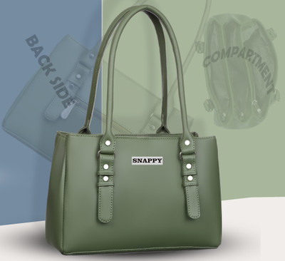 Snappy Women Green Shoulder Bag