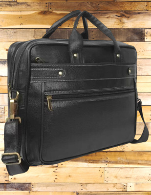 house of common Men & Women Black Messenger Bag