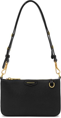 Miraggio Women Black Shoulder Bag