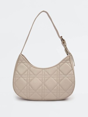 MAX Women Beige Shoulder Bag