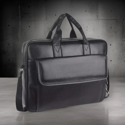 JairaJ Men & Women Black Messenger Bag