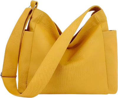 Walleye Women Yellow Shoulder Bag