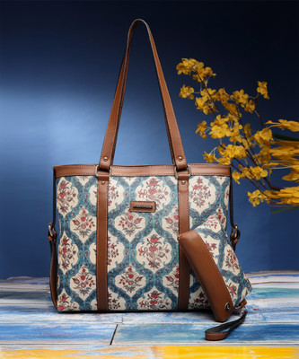 HAWKWOOD Women Blue Tote