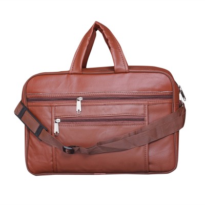 JMD Creation Men Brown Messenger Bag