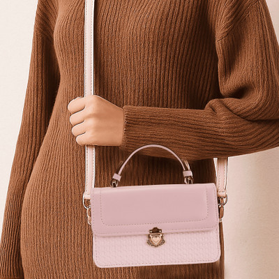 Trendz Firenze Women Pink Messenger Bag