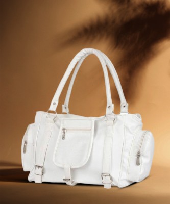 Shopchoice Women White Hand-held Bag