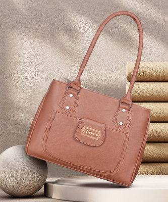cp criceep Women Brown Shoulder Bag