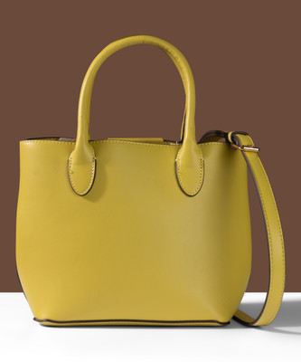 ACCESSORIZE LONDON Women Yellow Hand-held Bag
