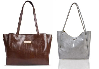 Trendycraft Women Brown, Black Shoulder Bag(Pack of: 2)