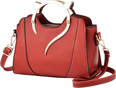 ZELION Women Red Handbag