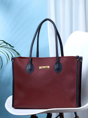 LEGAL BRIBE Women Maroon Tote