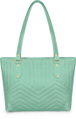 Black Wings Women Green Shoulder Bag