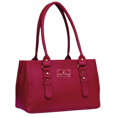 Perfect Choice Women Maroon Handbag