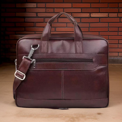 house of common Men & Women Brown Messenger Bag