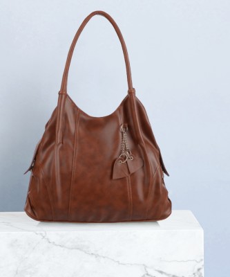 Snappy Women Brown Shoulder Bag