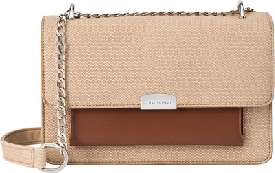 LINO PERROS Women Beige Shoulder Bag