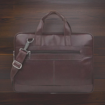 Shivra Men & Women Brown Messenger Bag