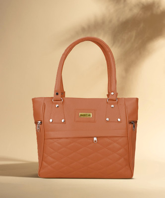 khatushyam collection Women Brown Hand-held Bag