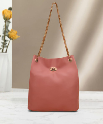 PEARLUXIS Women Pink Shoulder Bag
