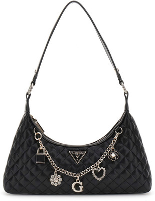 GUESS Women Black Shoulder Bag