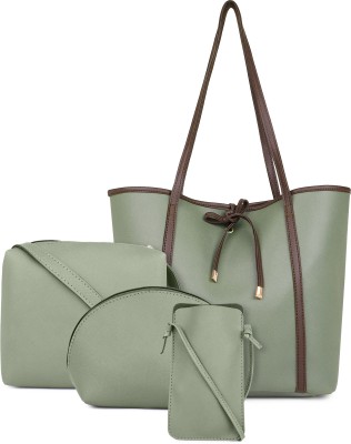 LEGAL BRIBE Women Green Tote