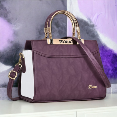 Exotic Women Purple Sling Bag