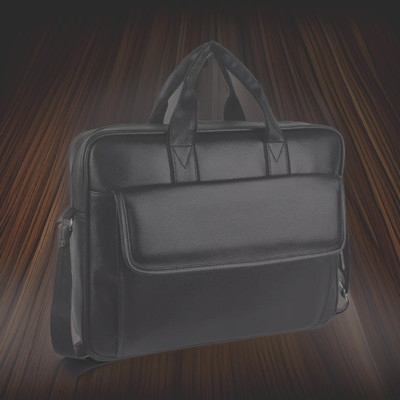 house of common Men & Women Black Messenger Bag