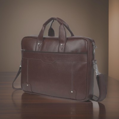 house of common Men & Women Brown Messenger Bag