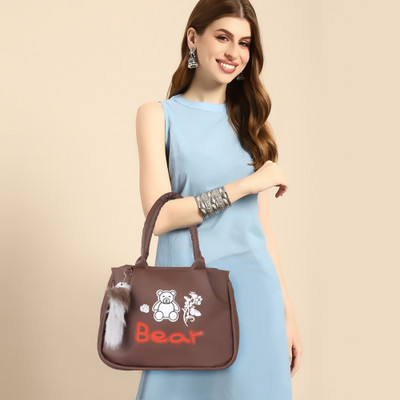 Krasivyy Brown Sling Bag Top handle